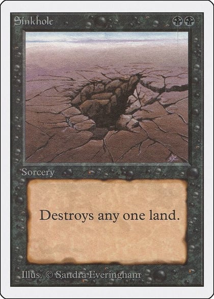Sinkhole, Unlimited Edition #9206