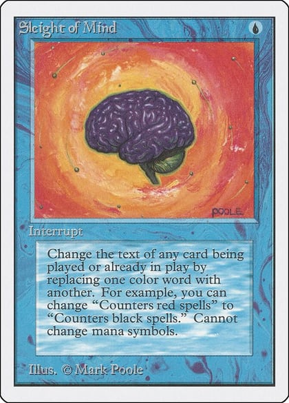 Sleight of Mind, Unlimited Edition #9208