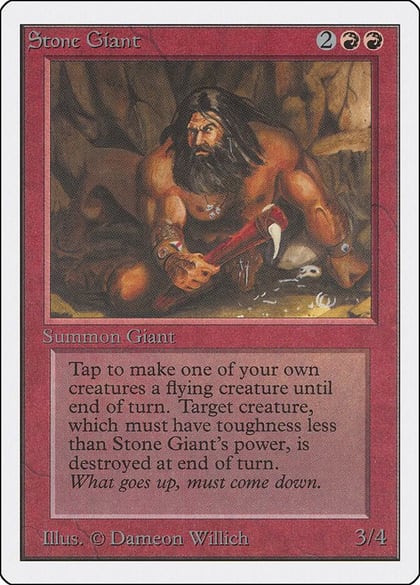 Stone Giant, Unlimited Edition #9215