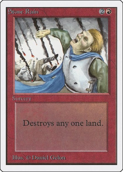 Stone Rain, Unlimited Edition #9216