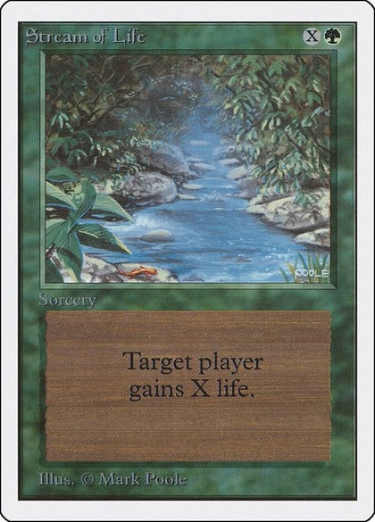 Stream of Life, Unlimited Edition #9217