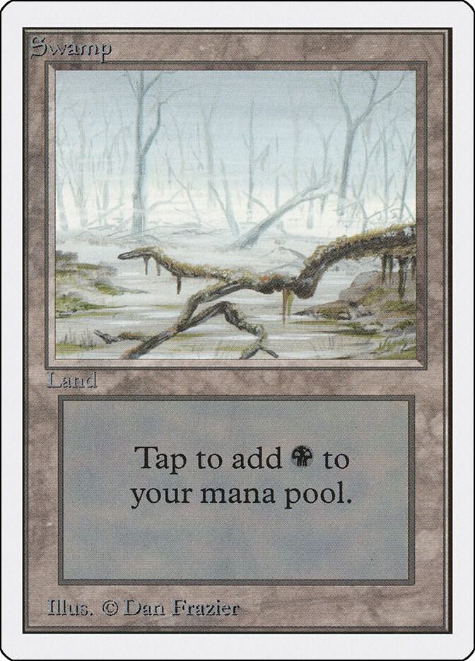 Swamp (A), Unlimited Edition #9219