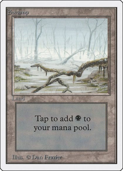 Swamp (A), Unlimited Edition #9219