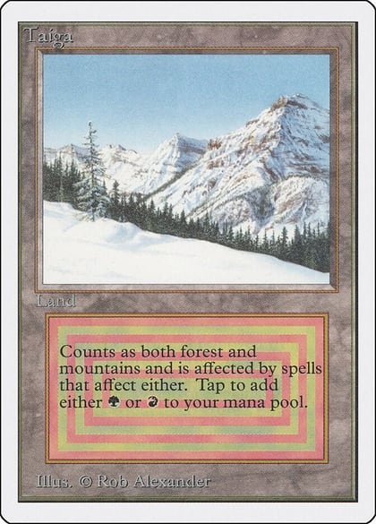 Taiga, Unlimited Edition #9223