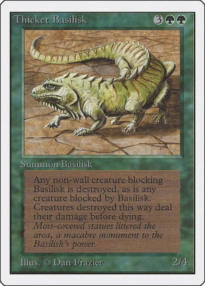 Thicket Basilisk, Unlimited Edition #9226