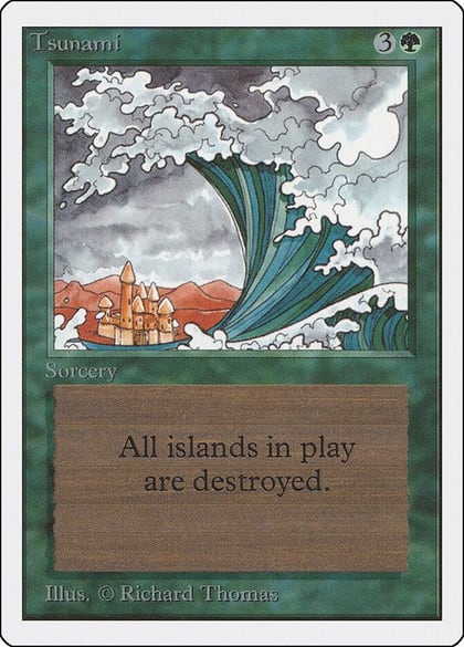 Tsunami, Unlimited Edition #9235