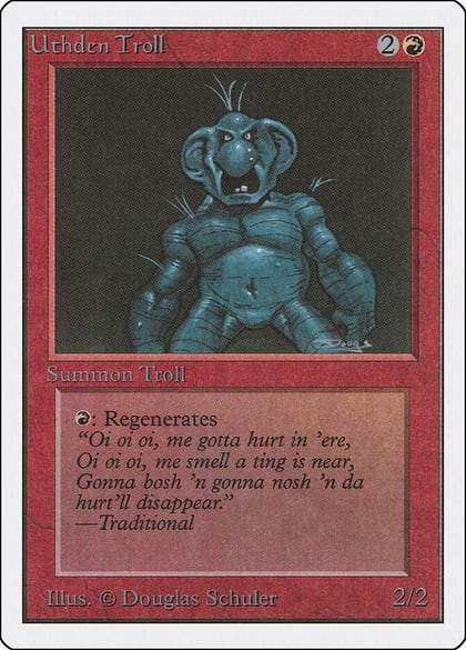Uthden Troll, Unlimited Edition #9243