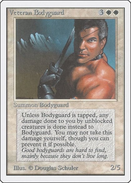 Veteran Bodyguard, Unlimited Edition #9246