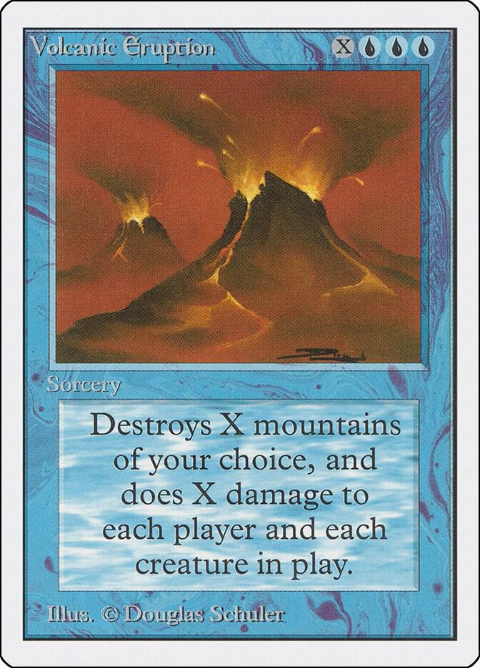 Volcanic Eruption, Unlimited Edition #9247