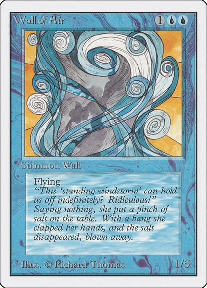 Wall of Air, Unlimited Edition #9249