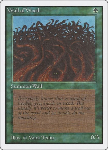 Wall of Wood, Unlimited Edition #9257