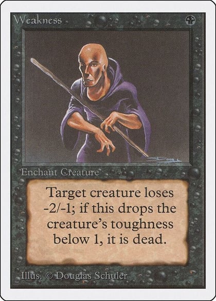 Weakness, Unlimited Edition #9262