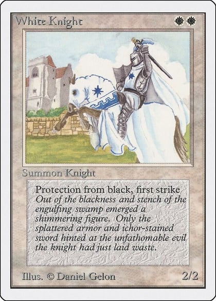 White Knight, Unlimited Edition #9265