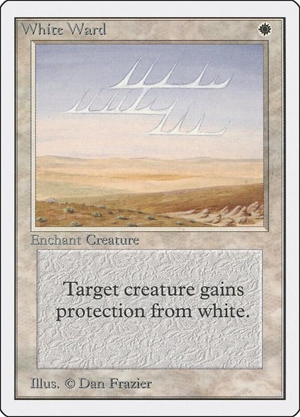 White Ward, Unlimited Edition #9266
