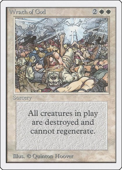 Wrath of God, Unlimited Edition #9272