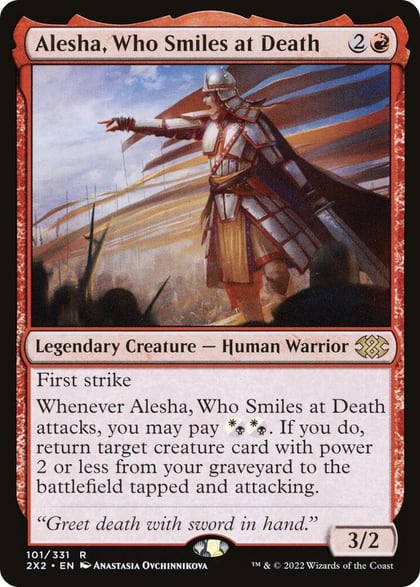 Alesha, Who Smiles at Death, Double Masters 2022 101