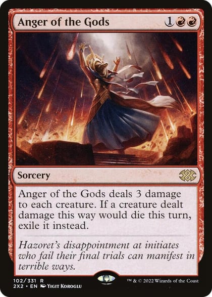Anger of the Gods, Double Masters 2022 102