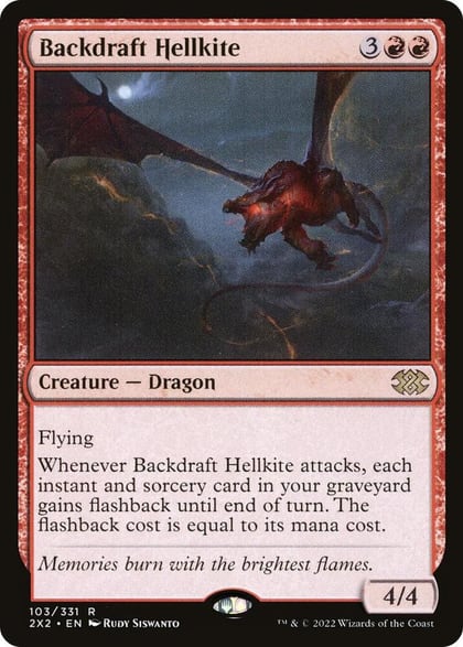 Backdraft Hellkite, Double Masters 2022 103