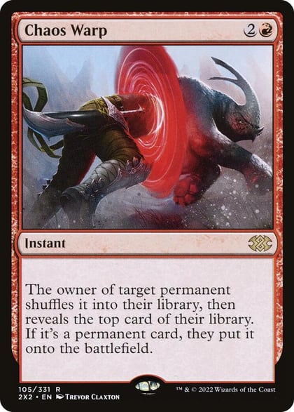 Chaos Warp, Double Masters 2022 105
