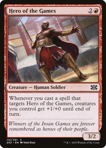 Hero of the Games, Double Masters 2022 112