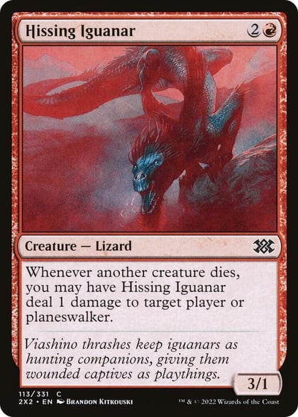Hissing Iguanar, Double Masters 2022 113