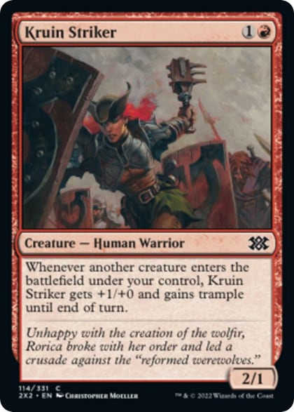 Kruin Striker, Double Masters 2022 114