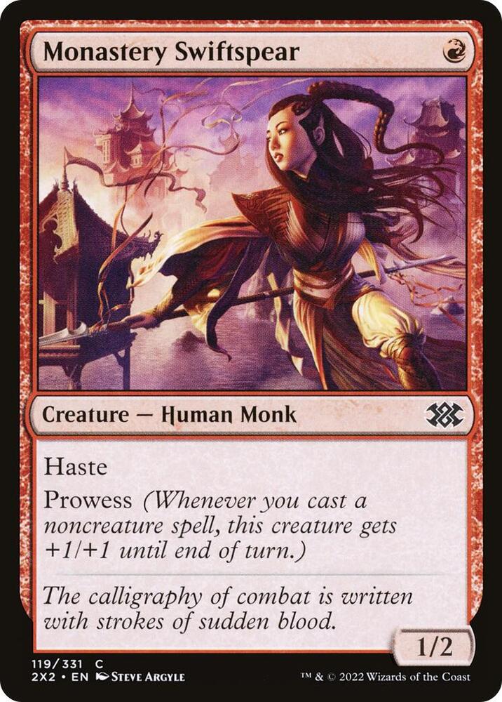 Monastery Swiftspear, Double Masters 2022 119