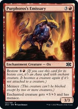 Purphoros's Emissary, Double Masters 2022 121