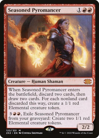 Seasoned Pyromancer, Double Masters 2022 123