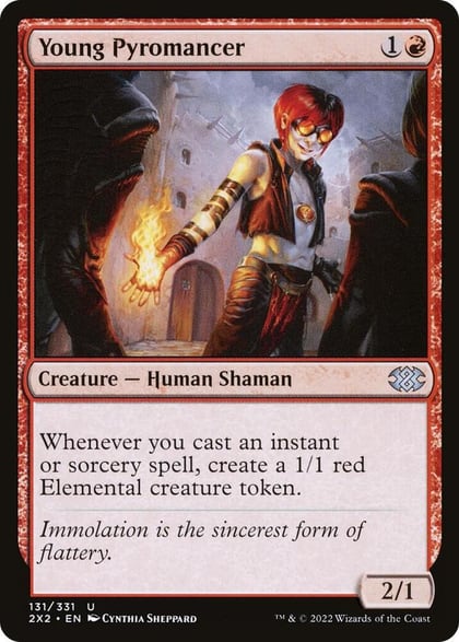 Young Pyromancer, Double Masters 2022 131