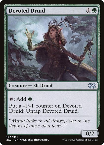 Devoted Druid, Double Masters 2022 143