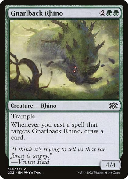 Gnarlback Rhino, Double Masters 2022 148