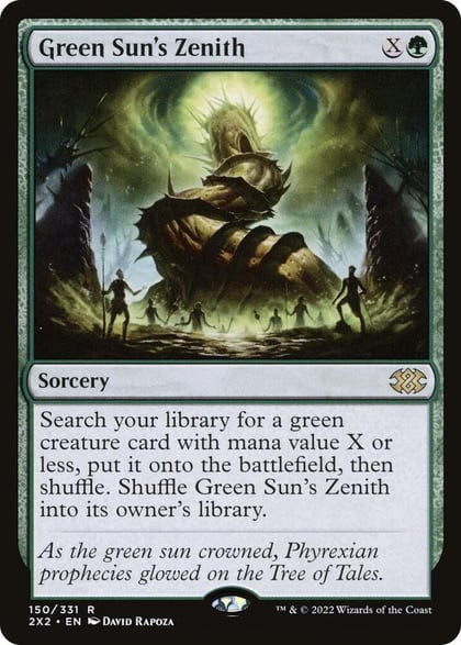 Green Sun's Zenith, Double Masters 2022 150
