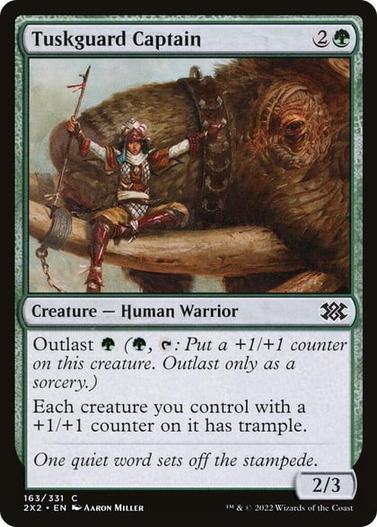 Tuskguard Captain, Double Masters 2022 163