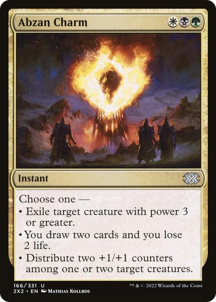 Abzan Charm, Double Masters 2022 166