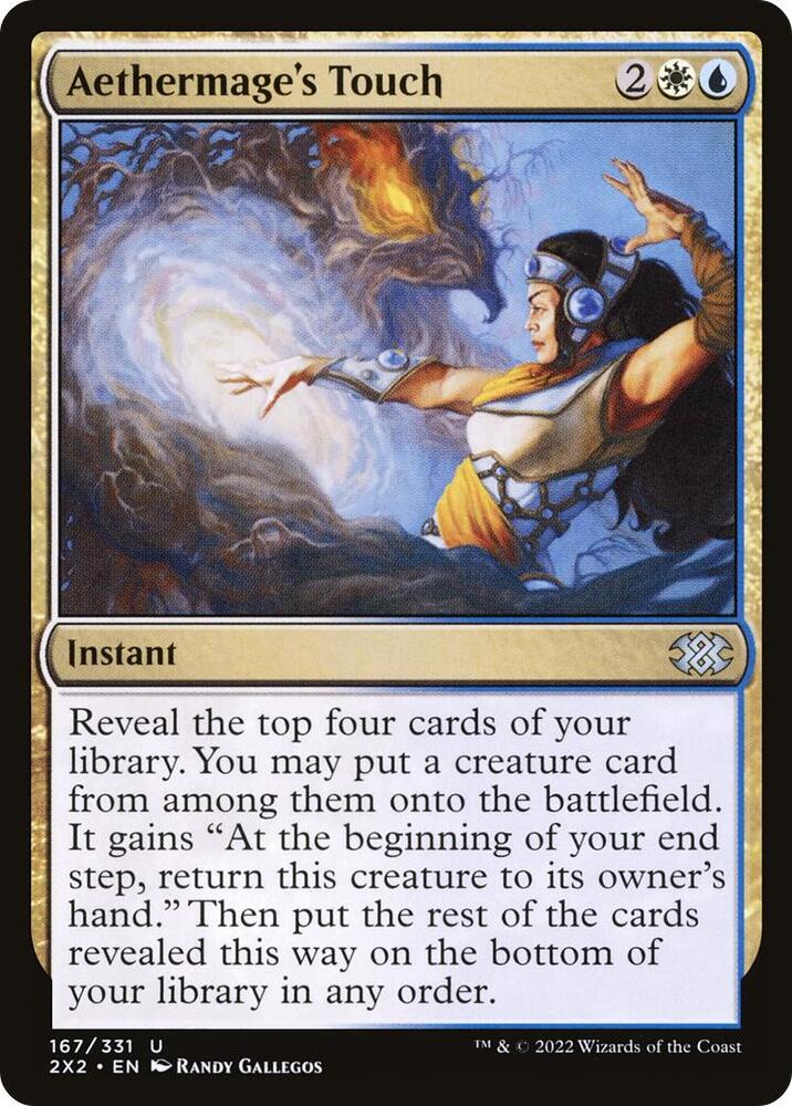 Aethermage's Touch, Double Masters 2022 167