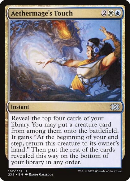 Aethermage's Touch, Double Masters 2022 167