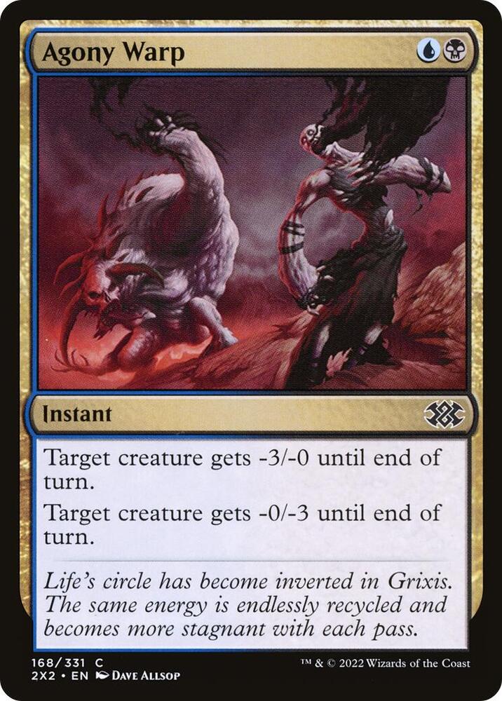 Agony Warp, Double Masters 2022 168