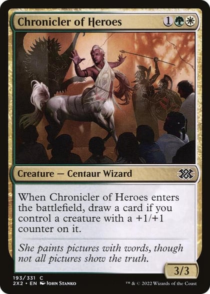 Chronicler of Heroes, Double Masters 2022 193