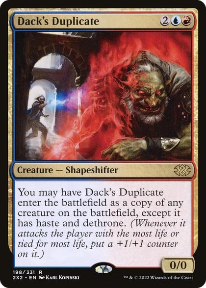 Dack's Duplicate, Double Masters 2022 198