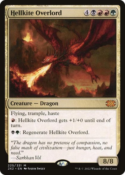 Hellkite Overlord, Double Masters 2022 225