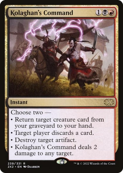 Kolaghan's Command, Double Masters 2022 239