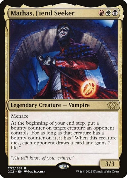 Mathas, Fiend Seeker, Double Masters 2022 252