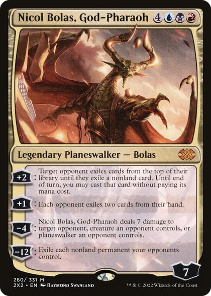 Nicol Bolas, God-Pharaoh, Double Masters 2022 260