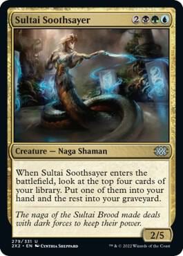 Sultai Soothsayer, Double Masters 2022 279