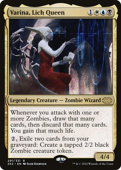 Varina, Lich Queen, Double Masters 2022 291