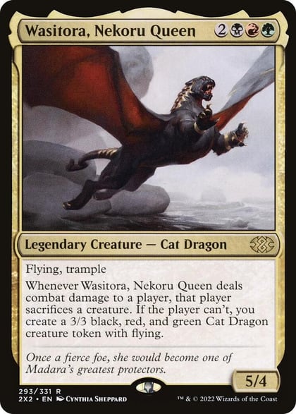 Wasitora, Nekoru Queen, Double Masters 2022 293
