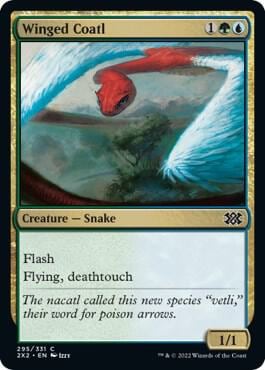 Winged Coatl, Double Masters 2022 295