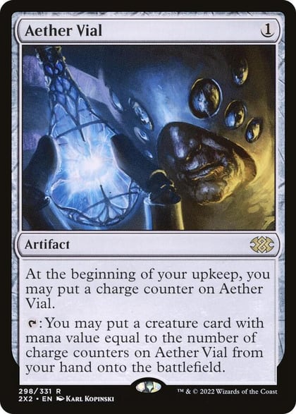 Aether Vial, Double Masters 2022 298