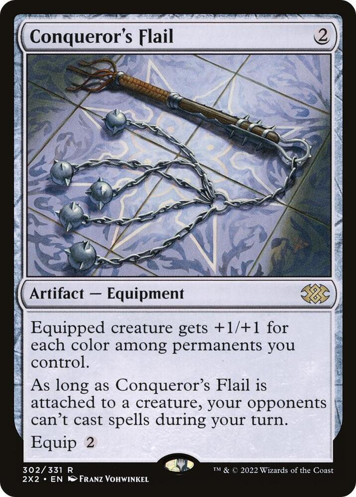 Conqueror's Flail, Double Masters 2022 302